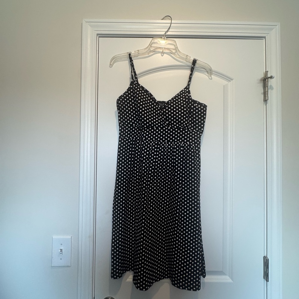 Stephanie Rogers Black and White Mini Dress